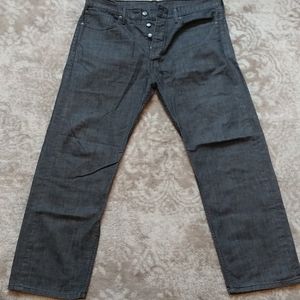 Men's 562 Levi's, SIZE 34x30,Grey. Worn and washed once.